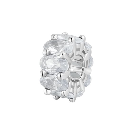 Charm Brosway Dame FANCY INFINITE WHITE in Stahl FIW01 - FIW01